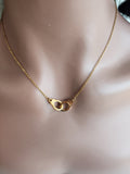 Collier pendentif menottes