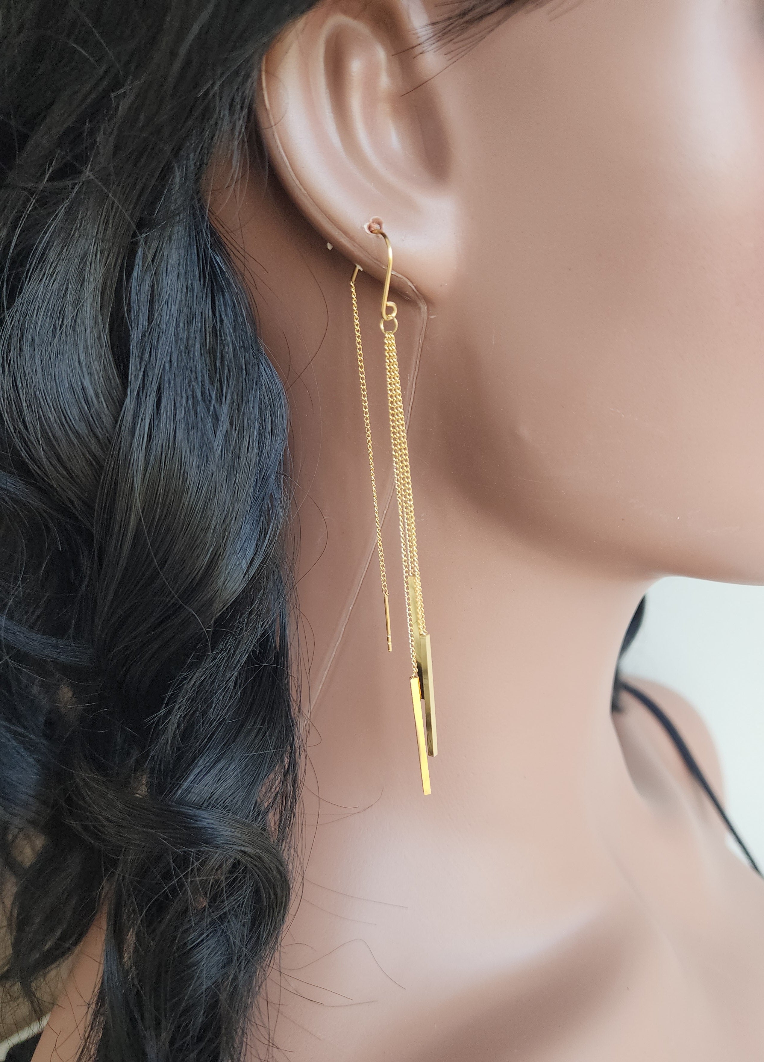 Boucles d'oreilles filantes