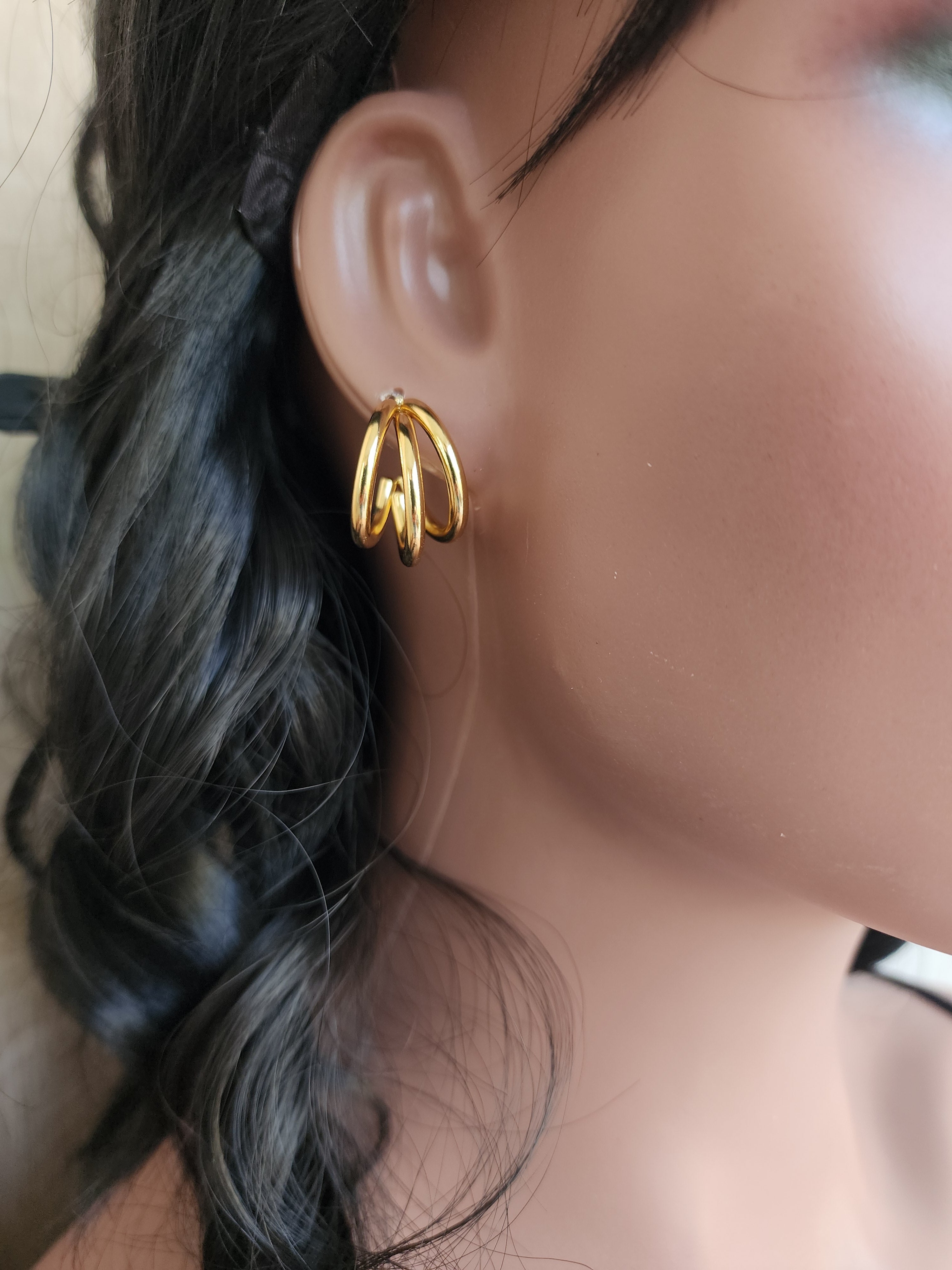 Boucles d'oreilles créoles