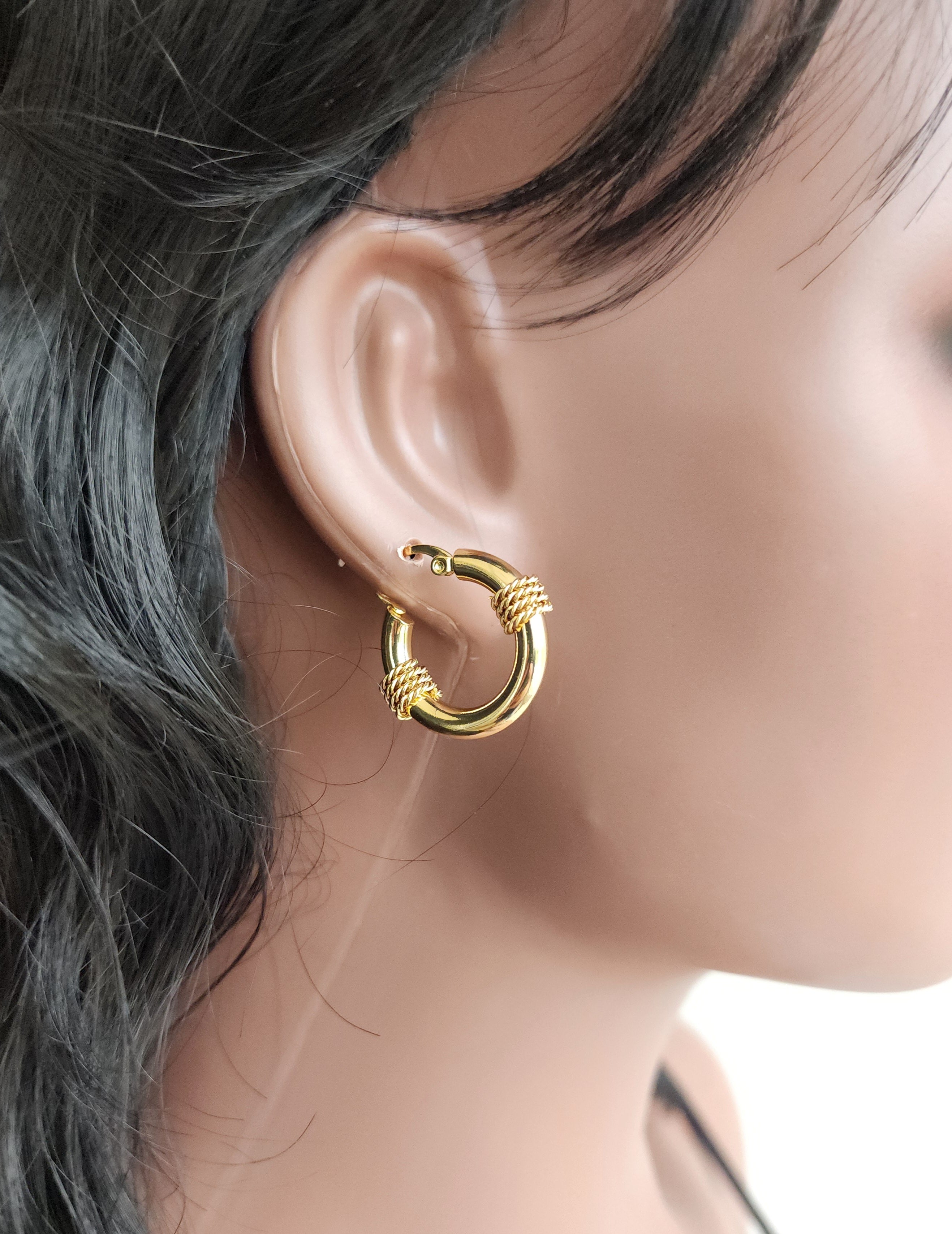 Boucles d'oreilles créoles