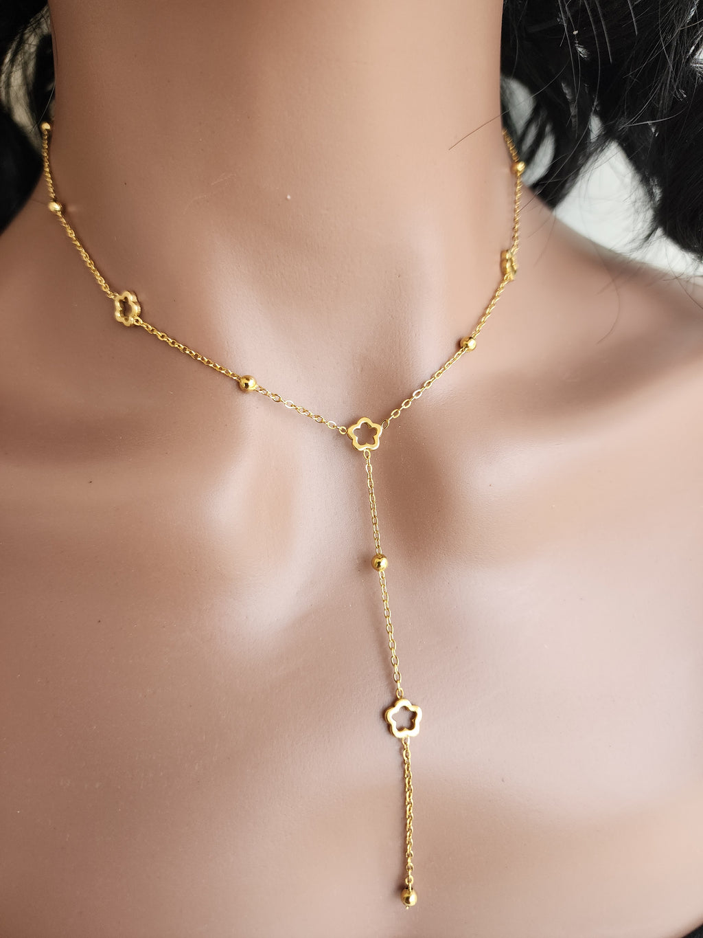 Collier Y trèfles