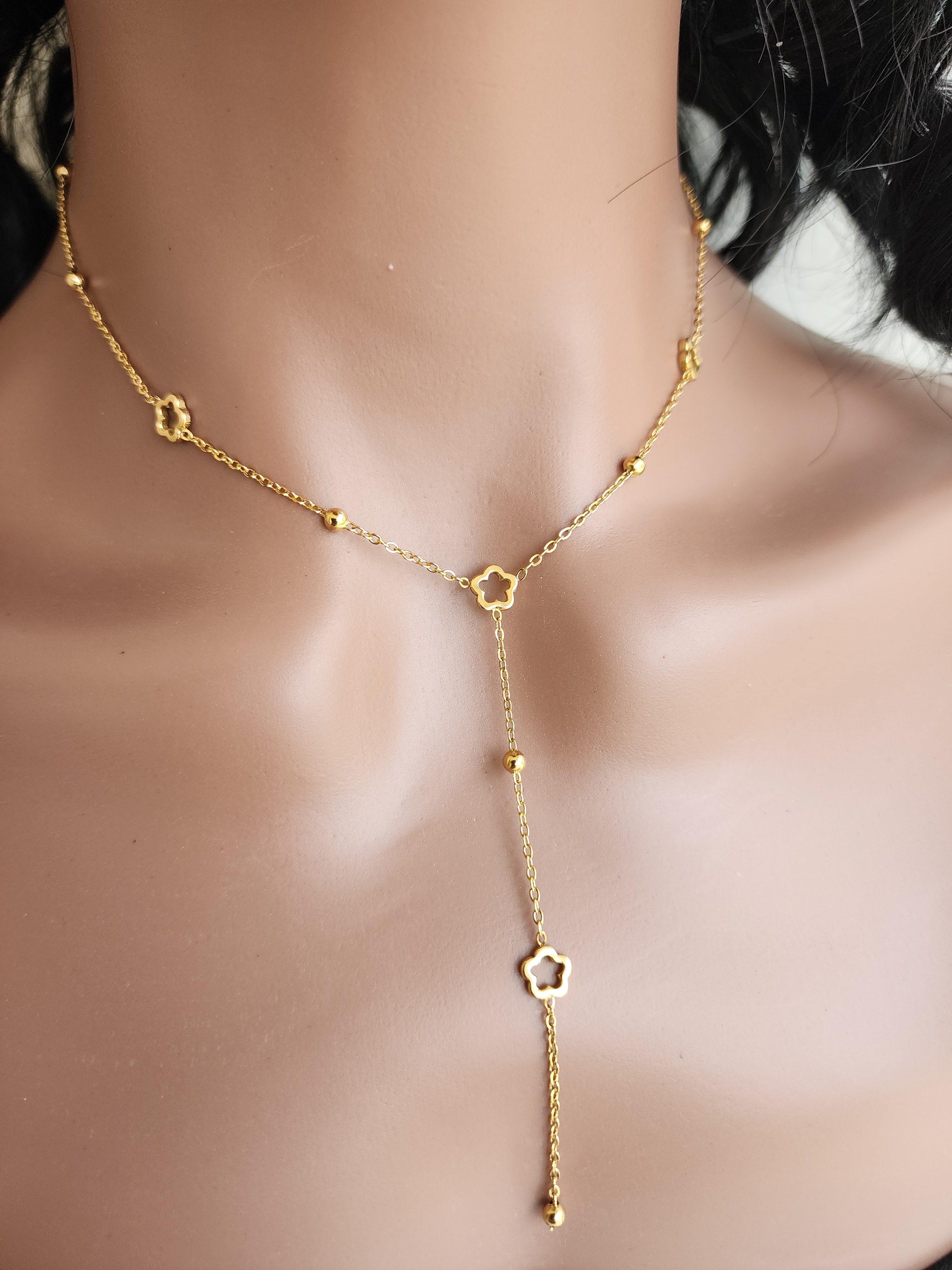 Collier Y trèfles