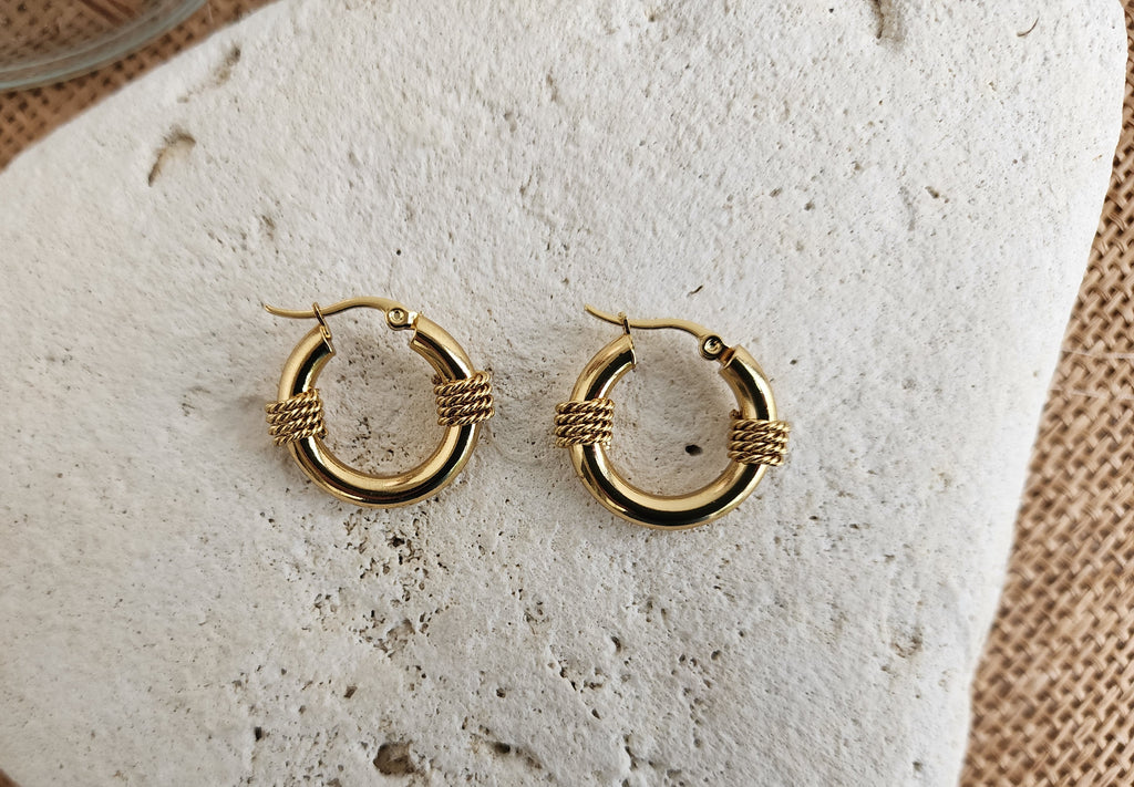 Boucles d'oreilles créoles