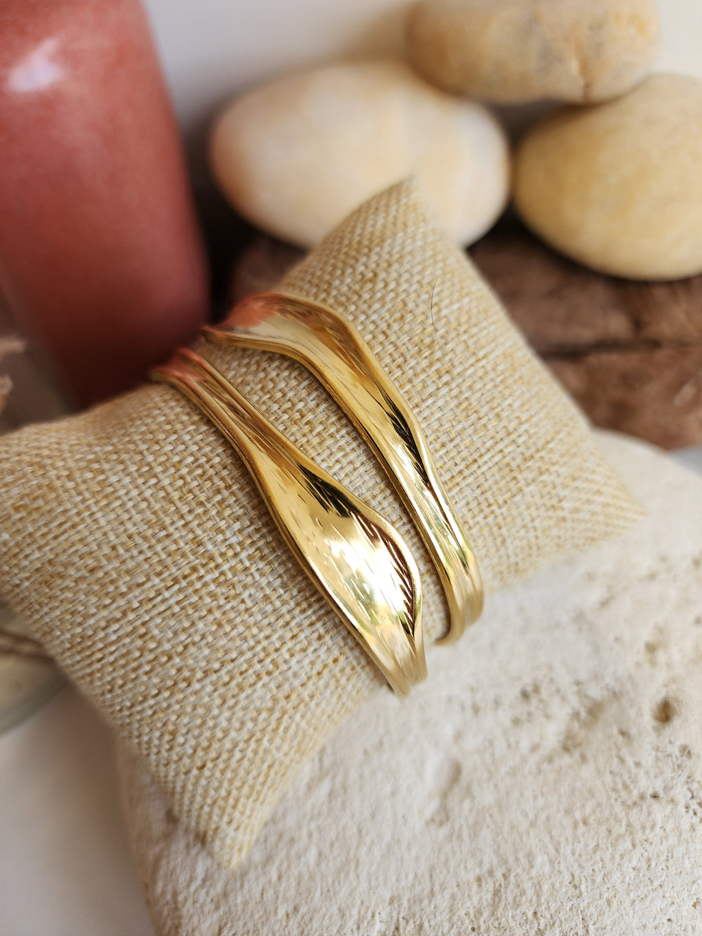 Bracelet jonc ajustable