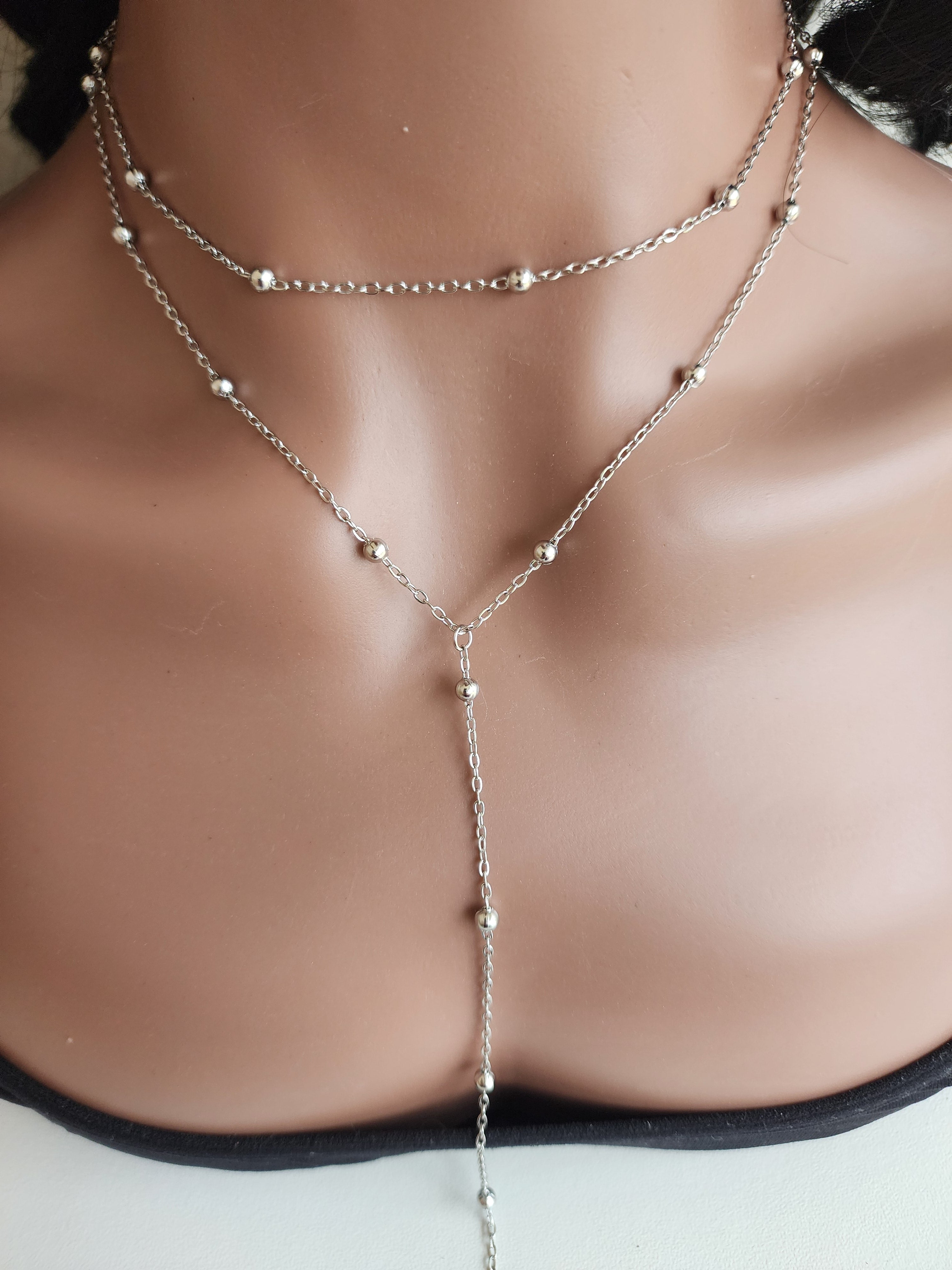 Collier Y double
