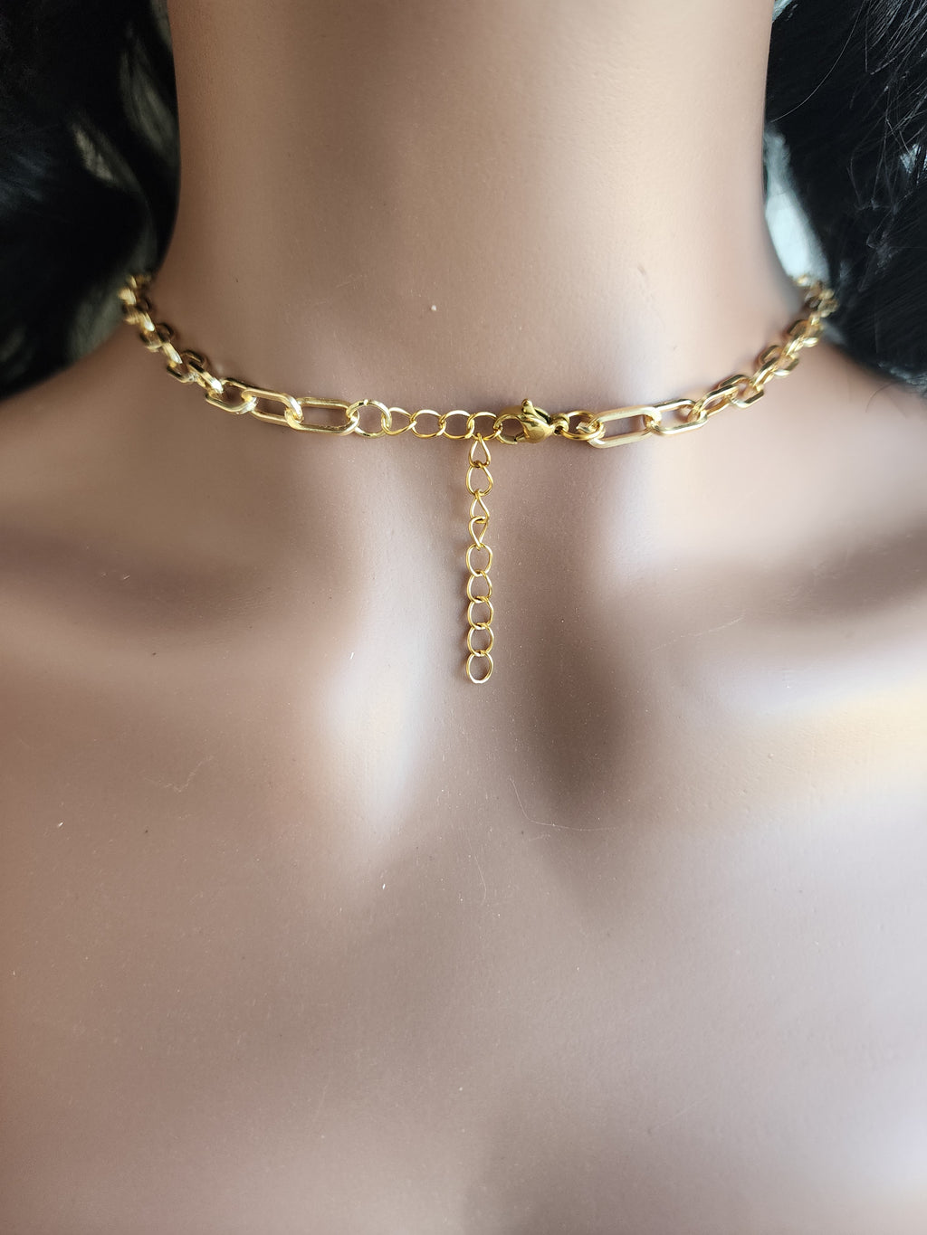 Collier à breloques fraises,piment
