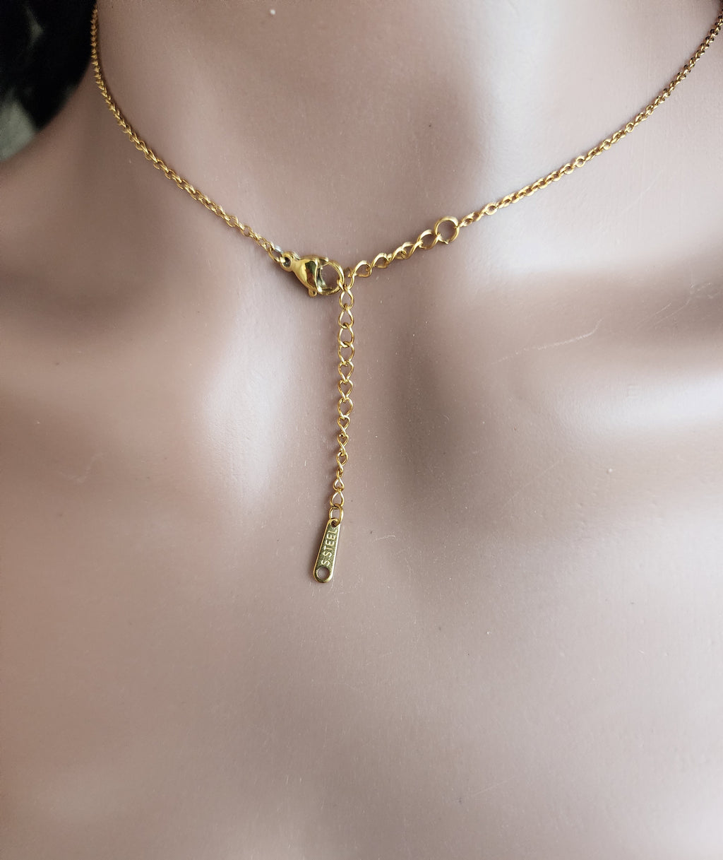 Collier pendentif menottes