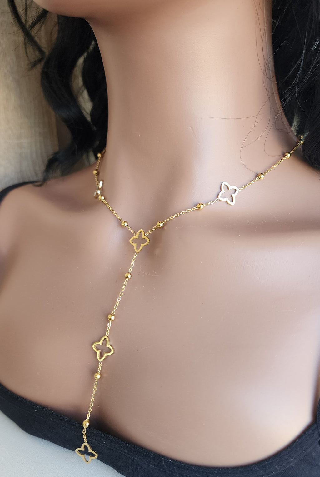 Collier Y trèfles