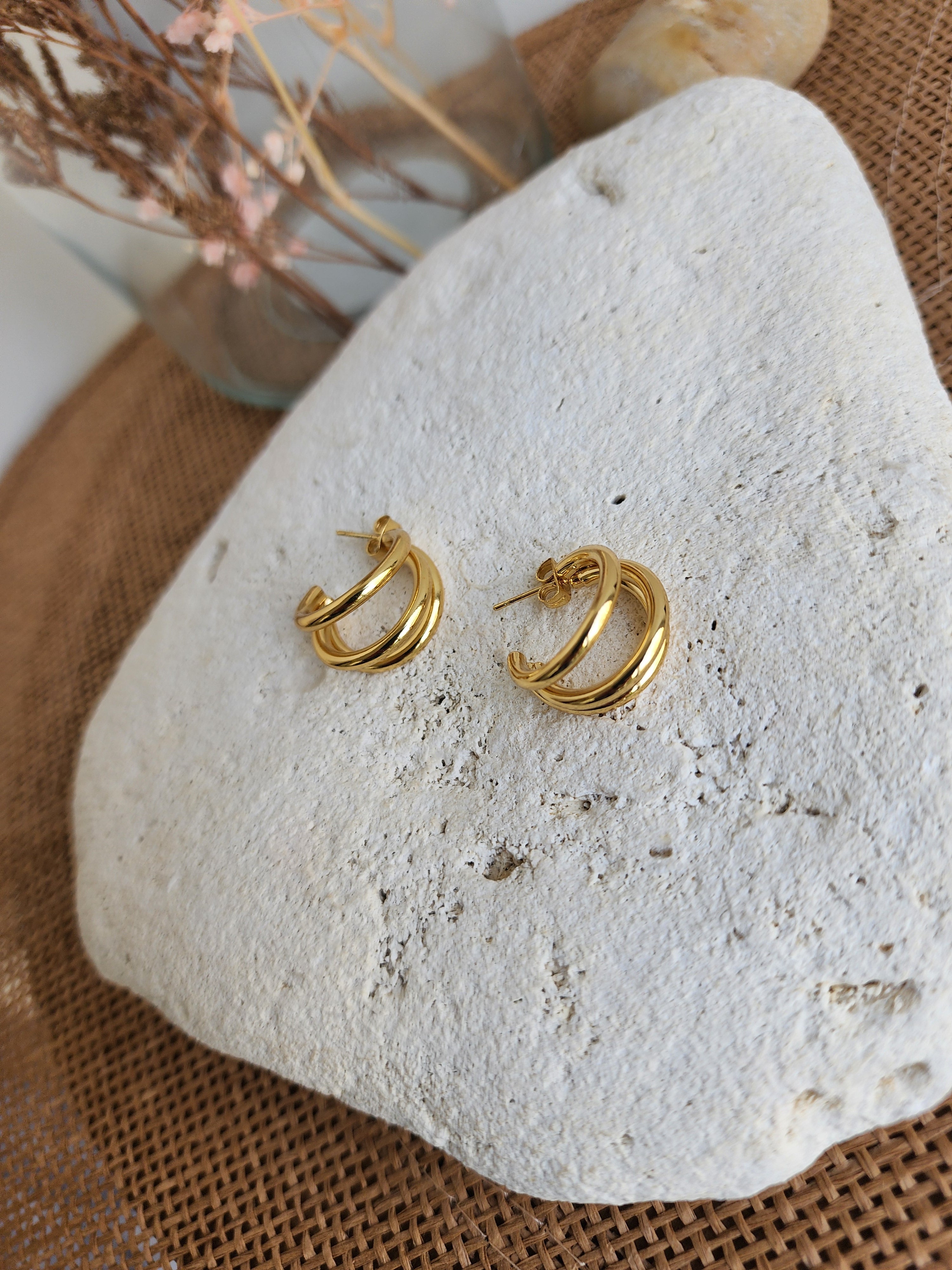 Boucles d'oreilles créoles