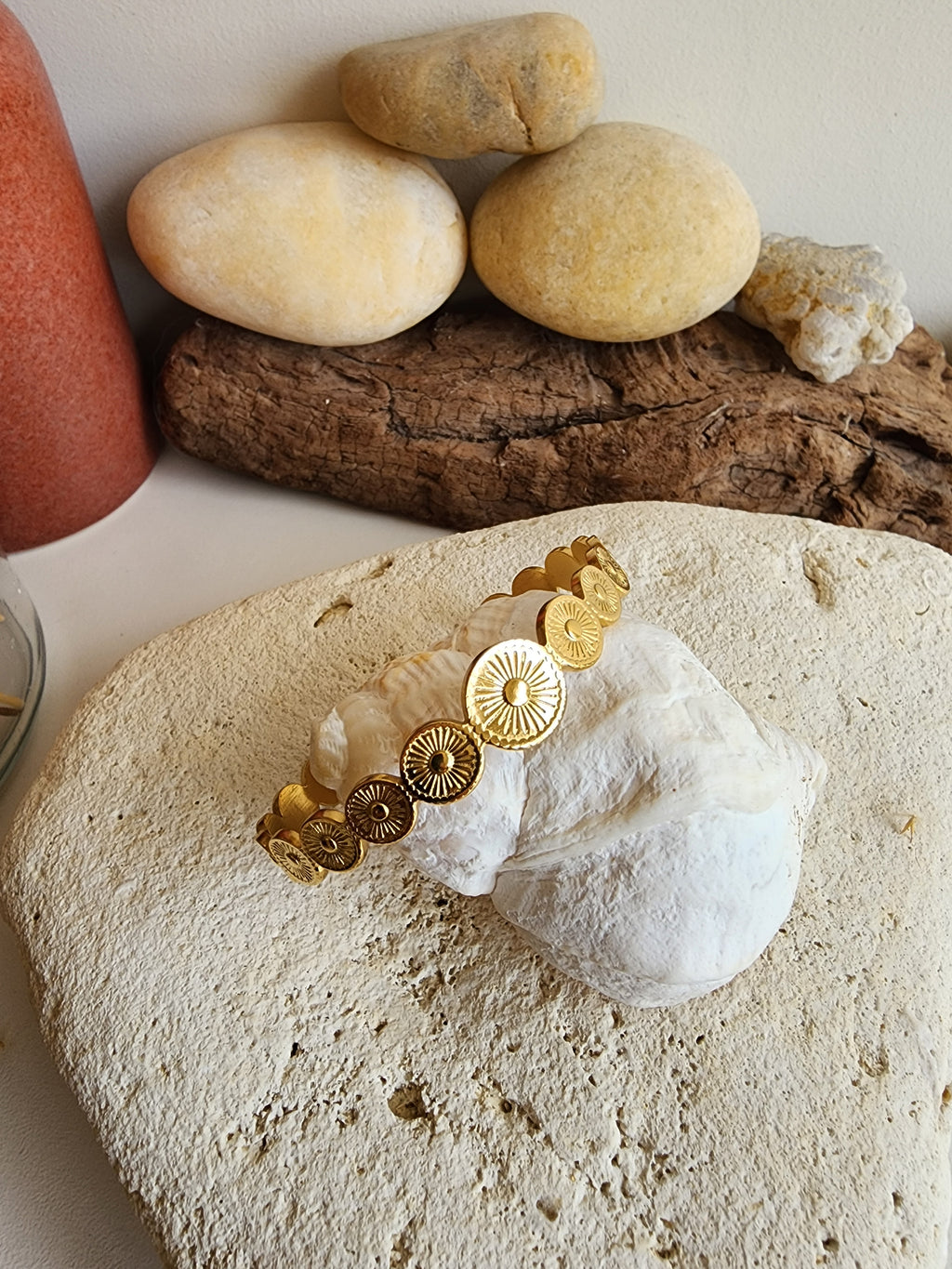 Bracelet jonc ajustable