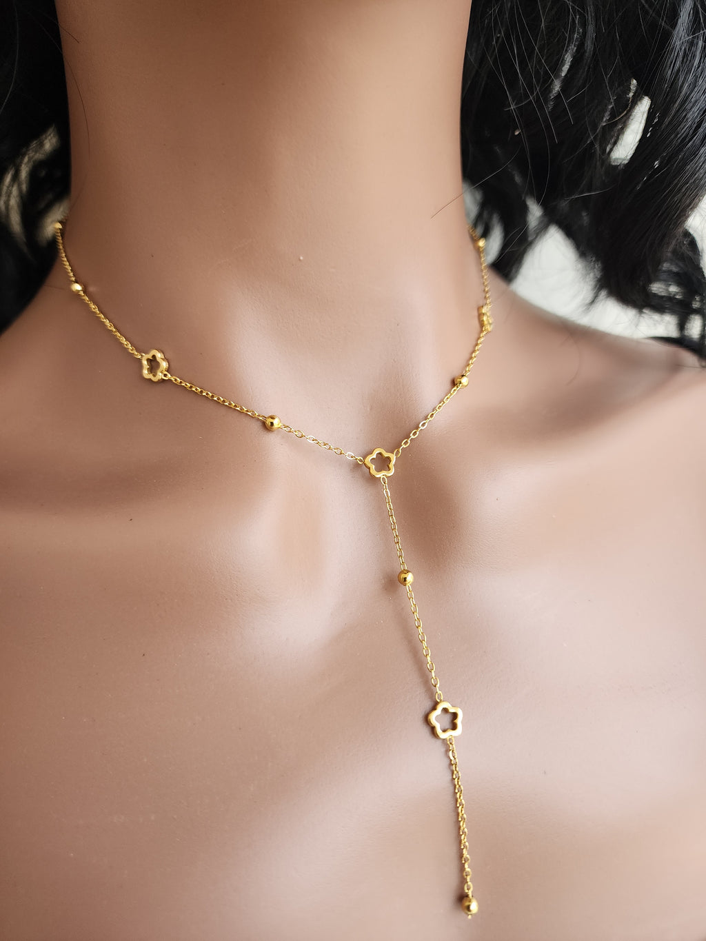 Collier Y trèfles