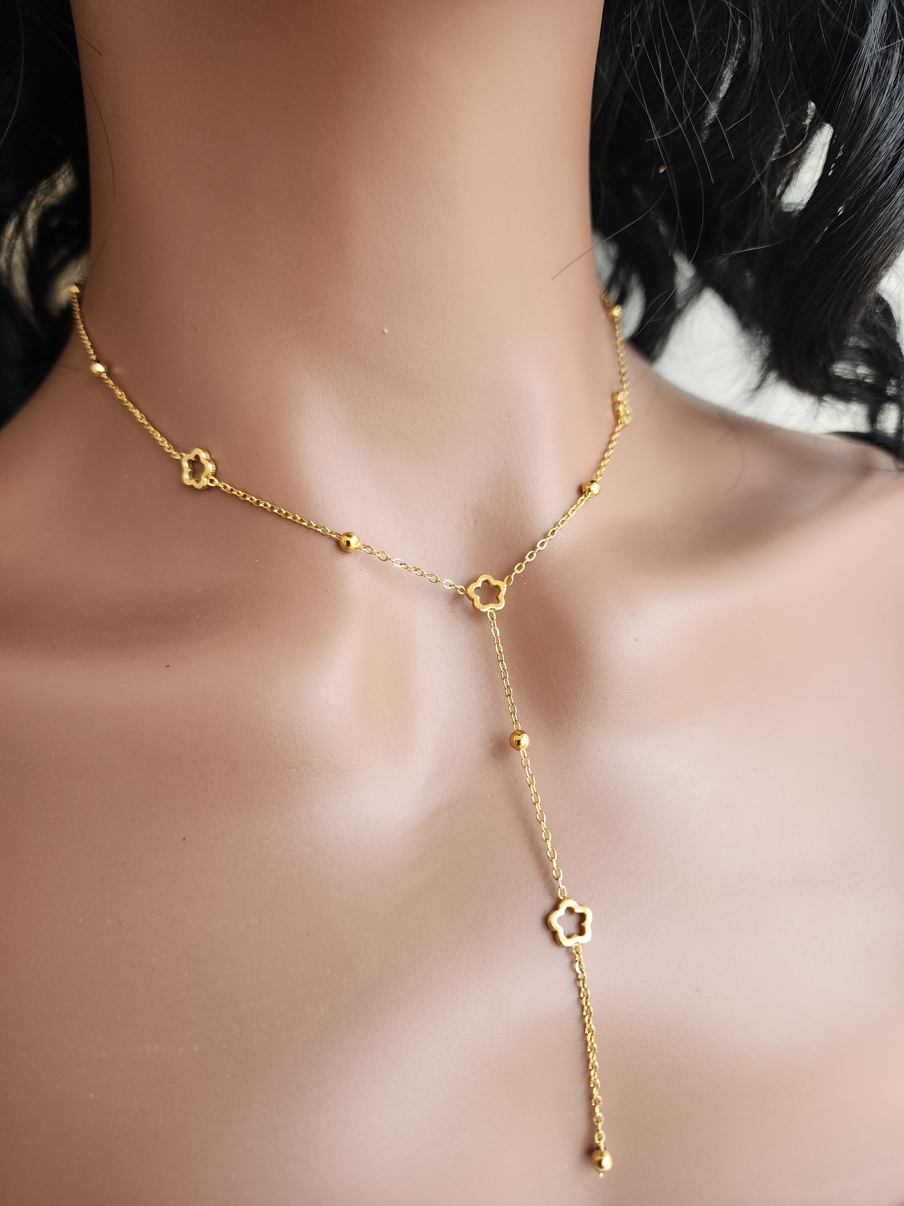 Collier Y trèfles