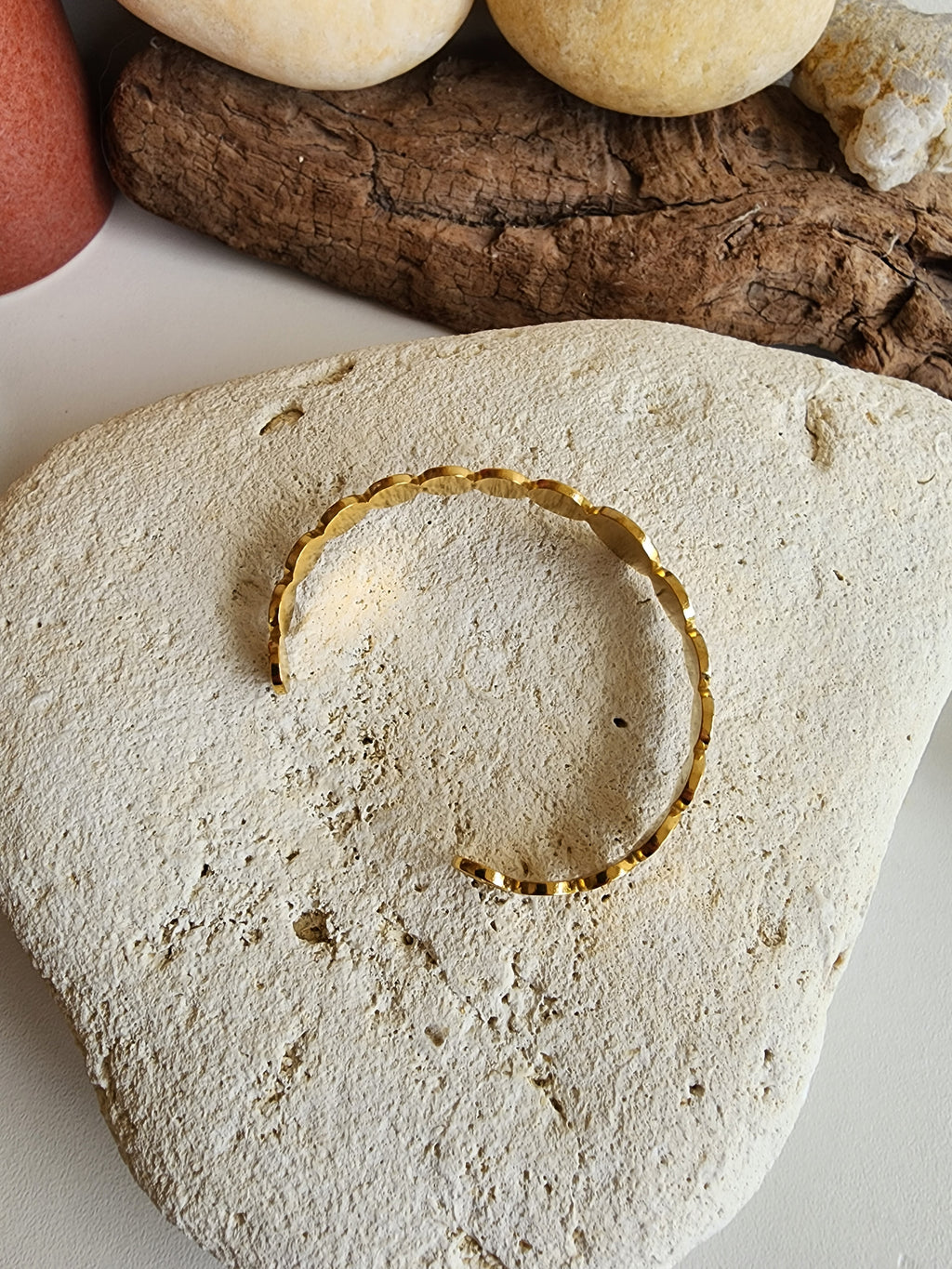 Bracelet jonc ajustable