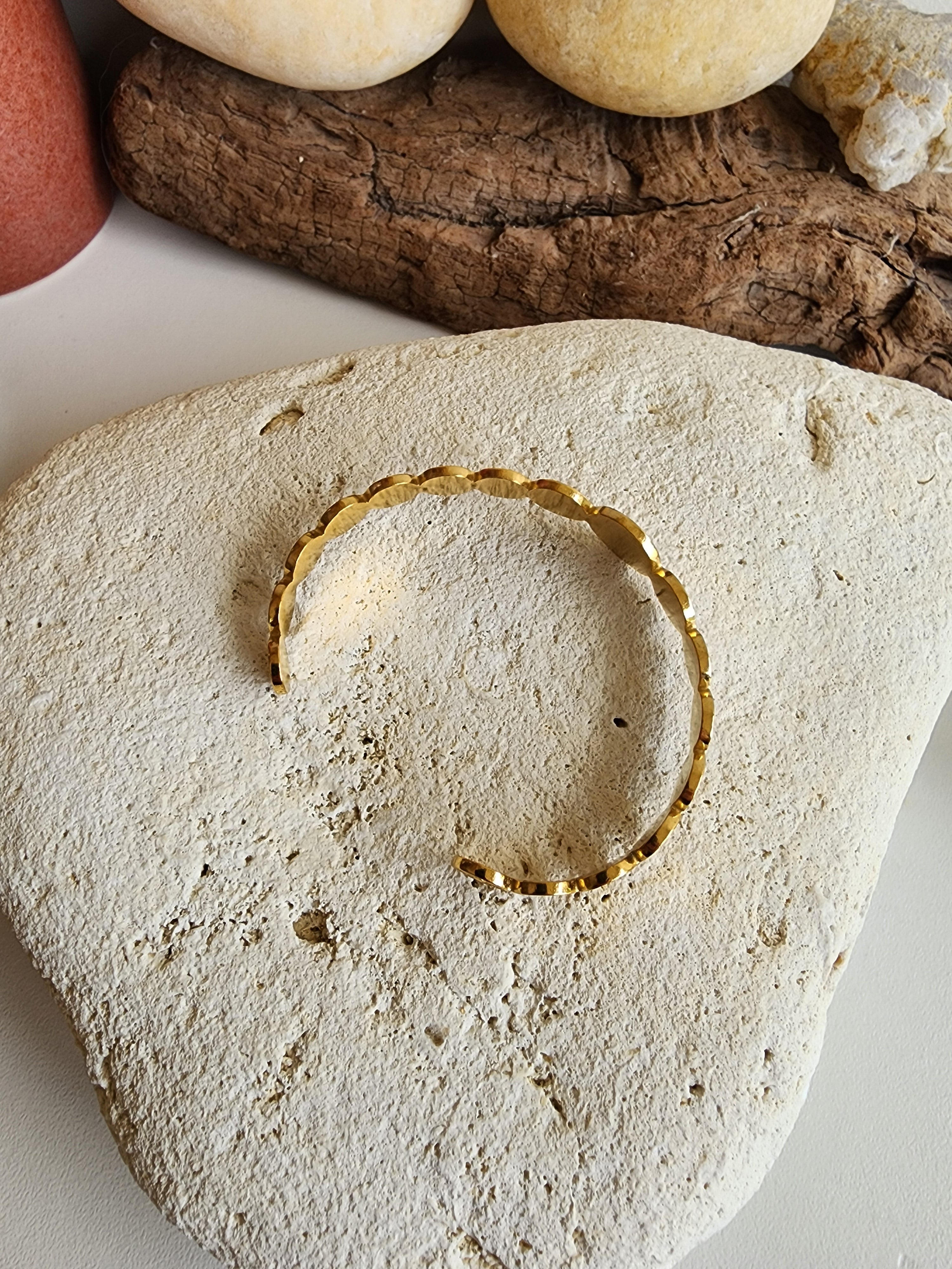 Bracelet jonc ajustable