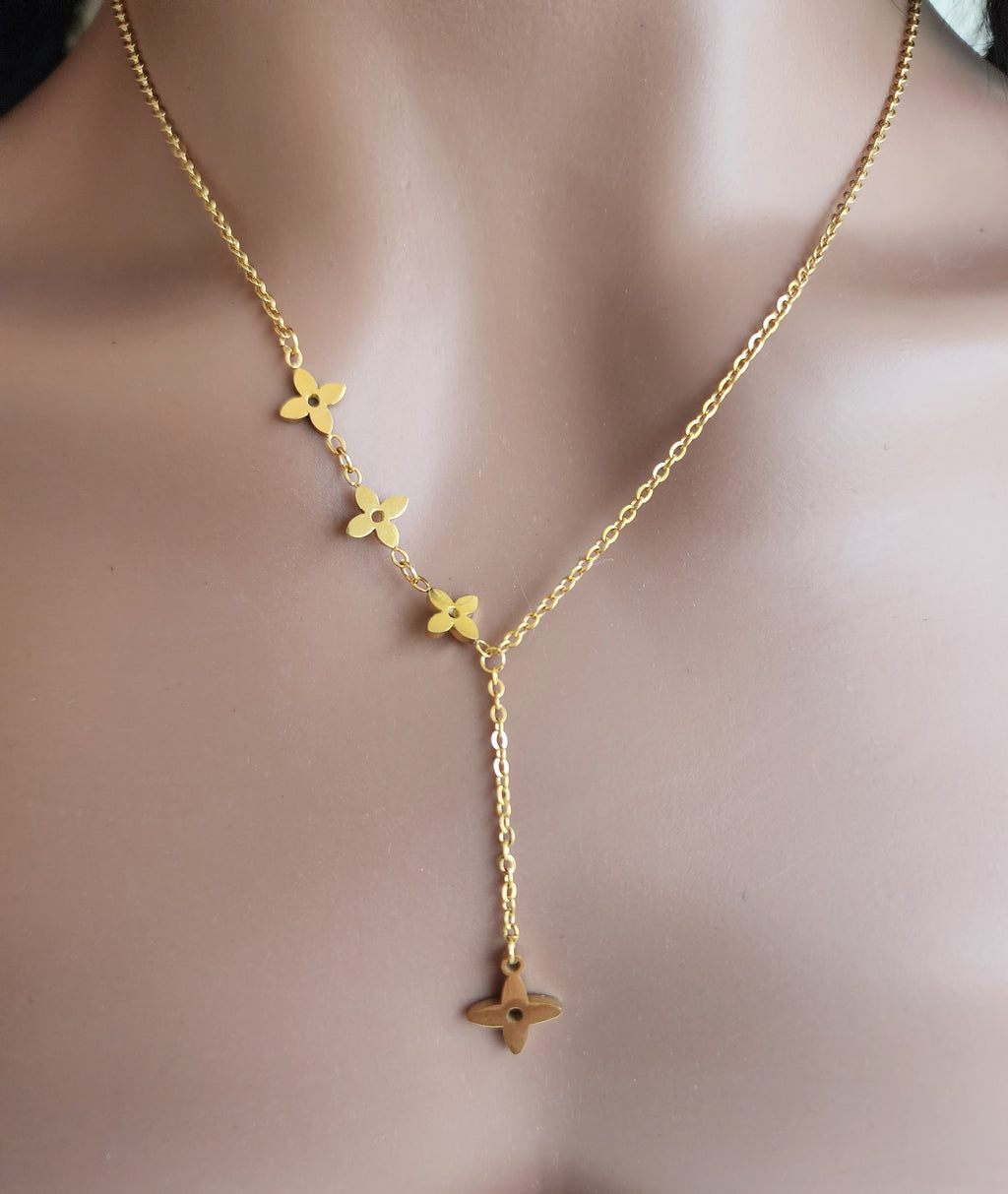 Collier Y  étoiles