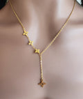 Collier Y  étoiles