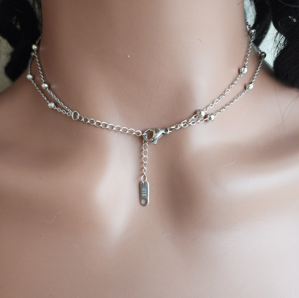 Collier Y double