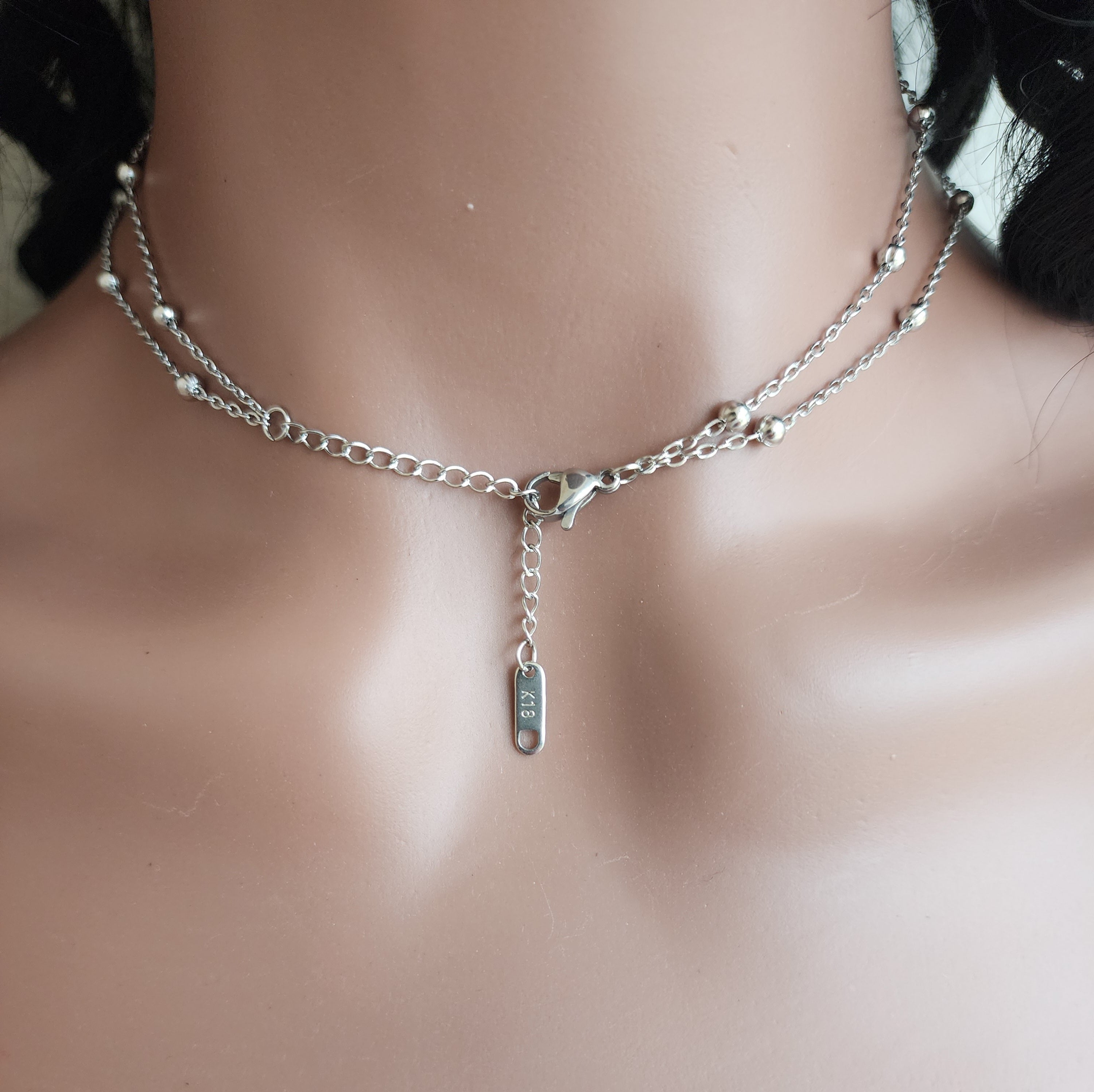 Collier Y double