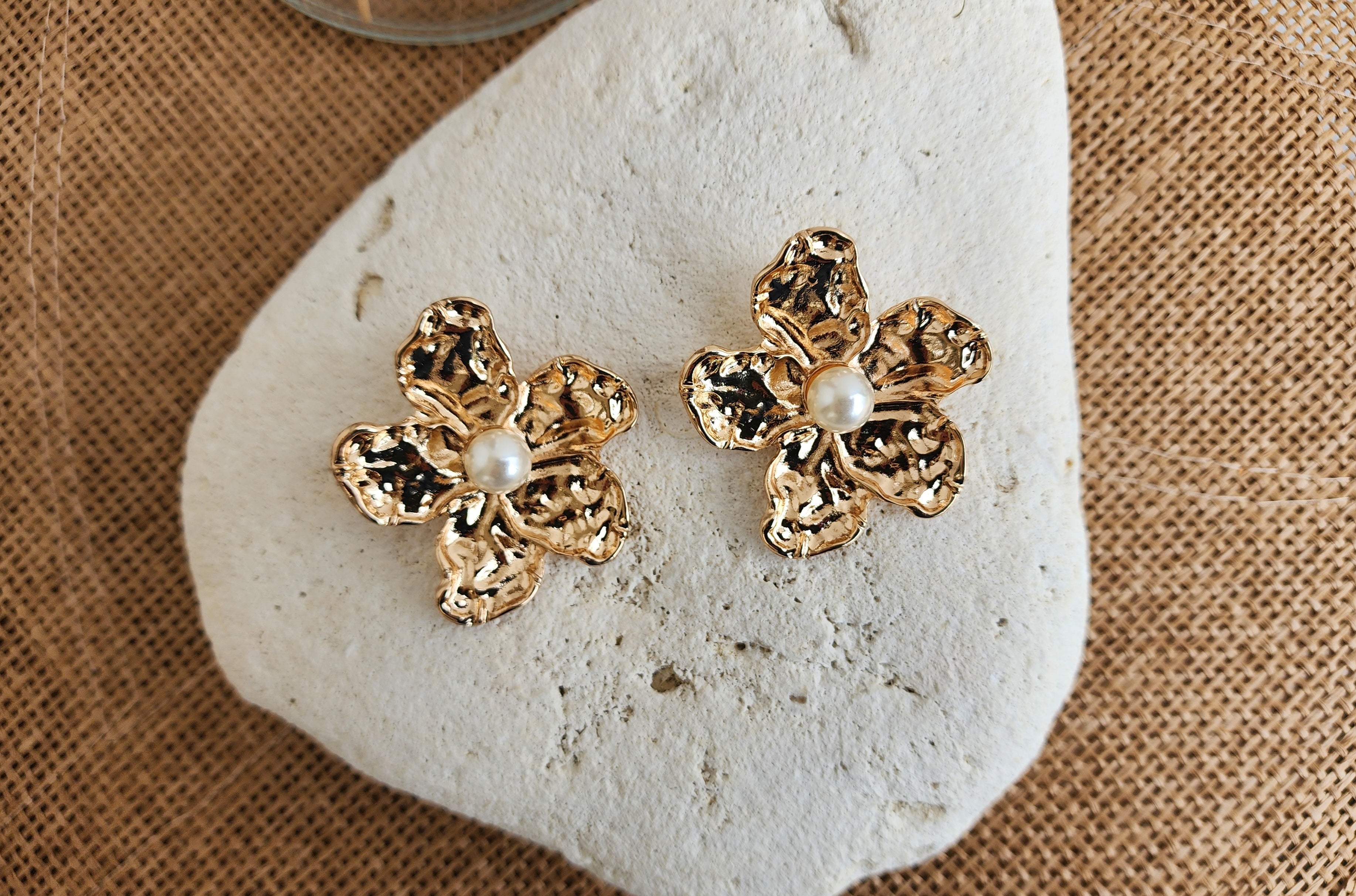 Boucles d oreilles fleurs