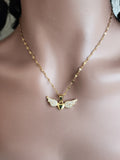 Collier Y pendentif cœur