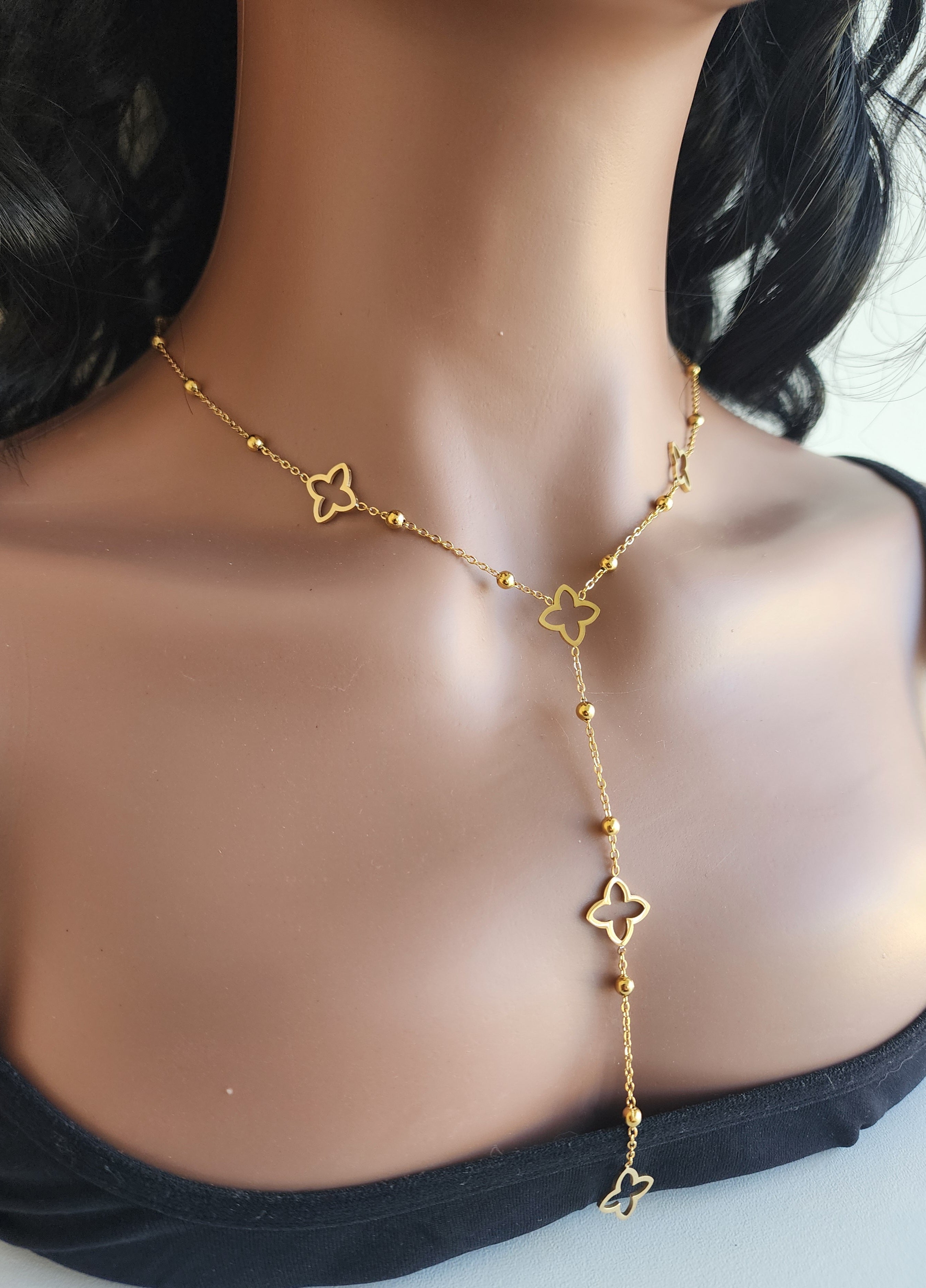 Collier Y trèfles
