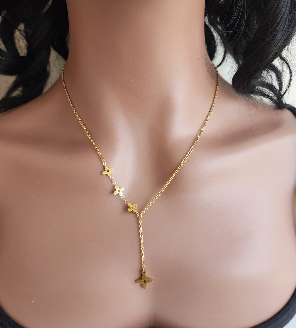 Collier Y  étoiles