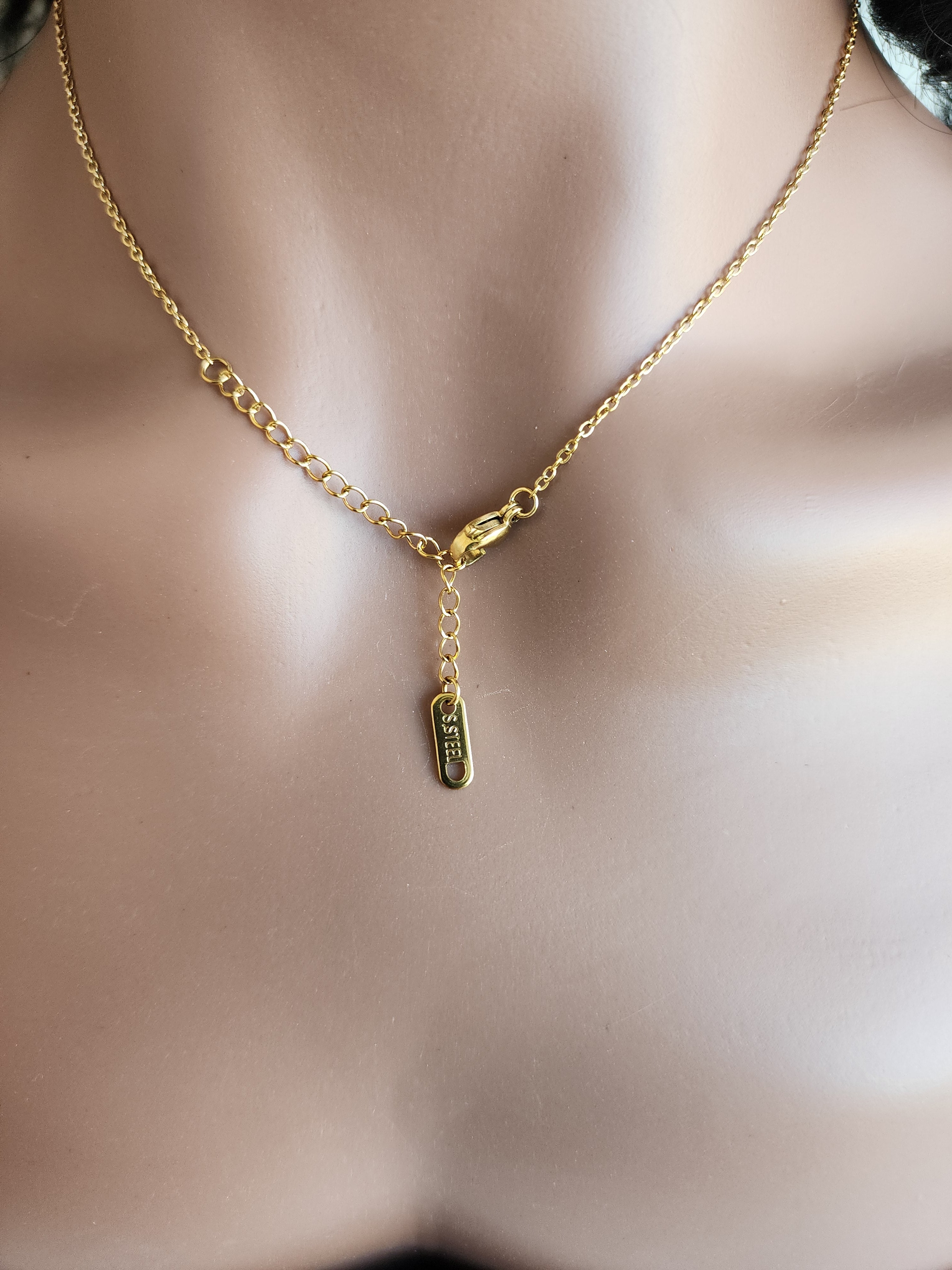 Collier pendentif enveloppe message