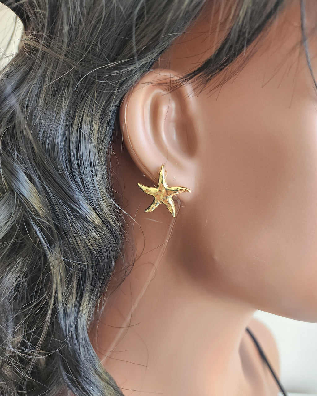Boucles d'oreilles étoiles de mer