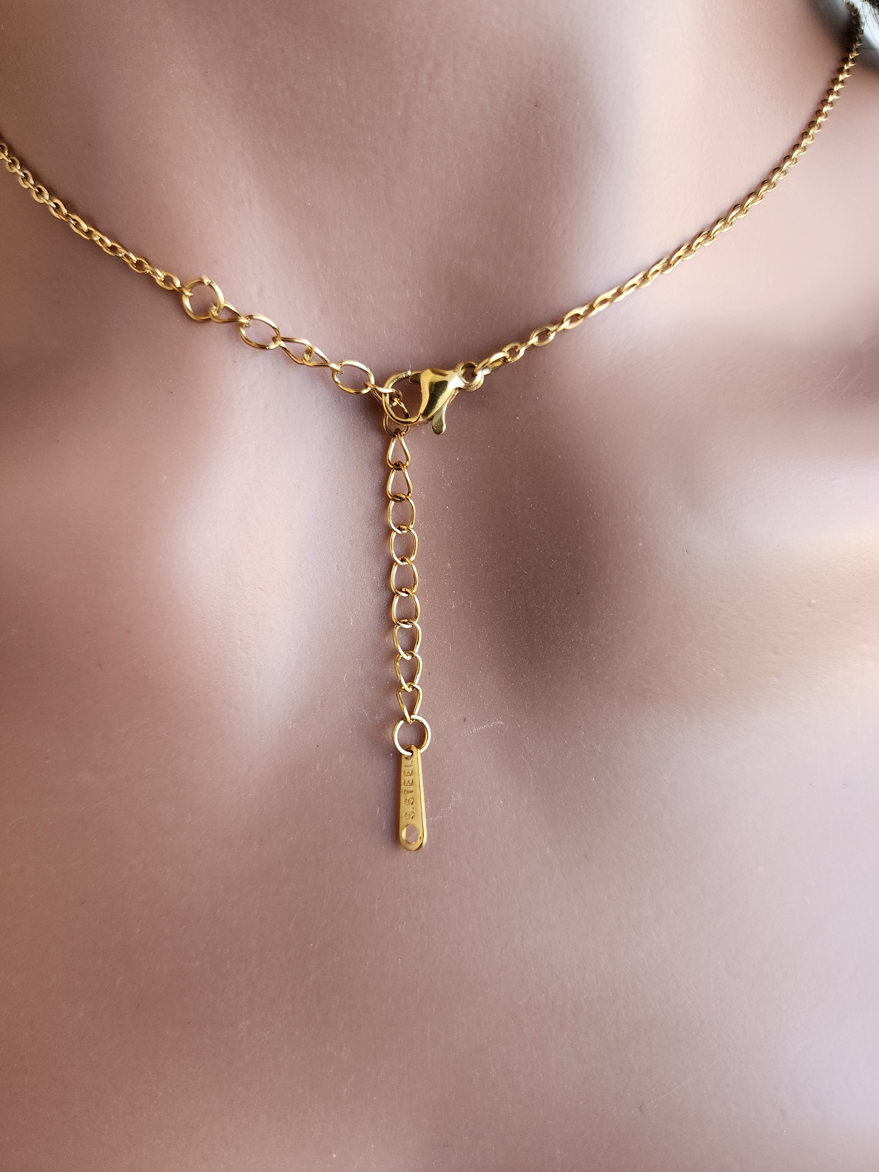 Collier pendentif diamant blanc