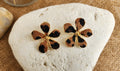 Boucles d'oreilles fleurs motifs léopard