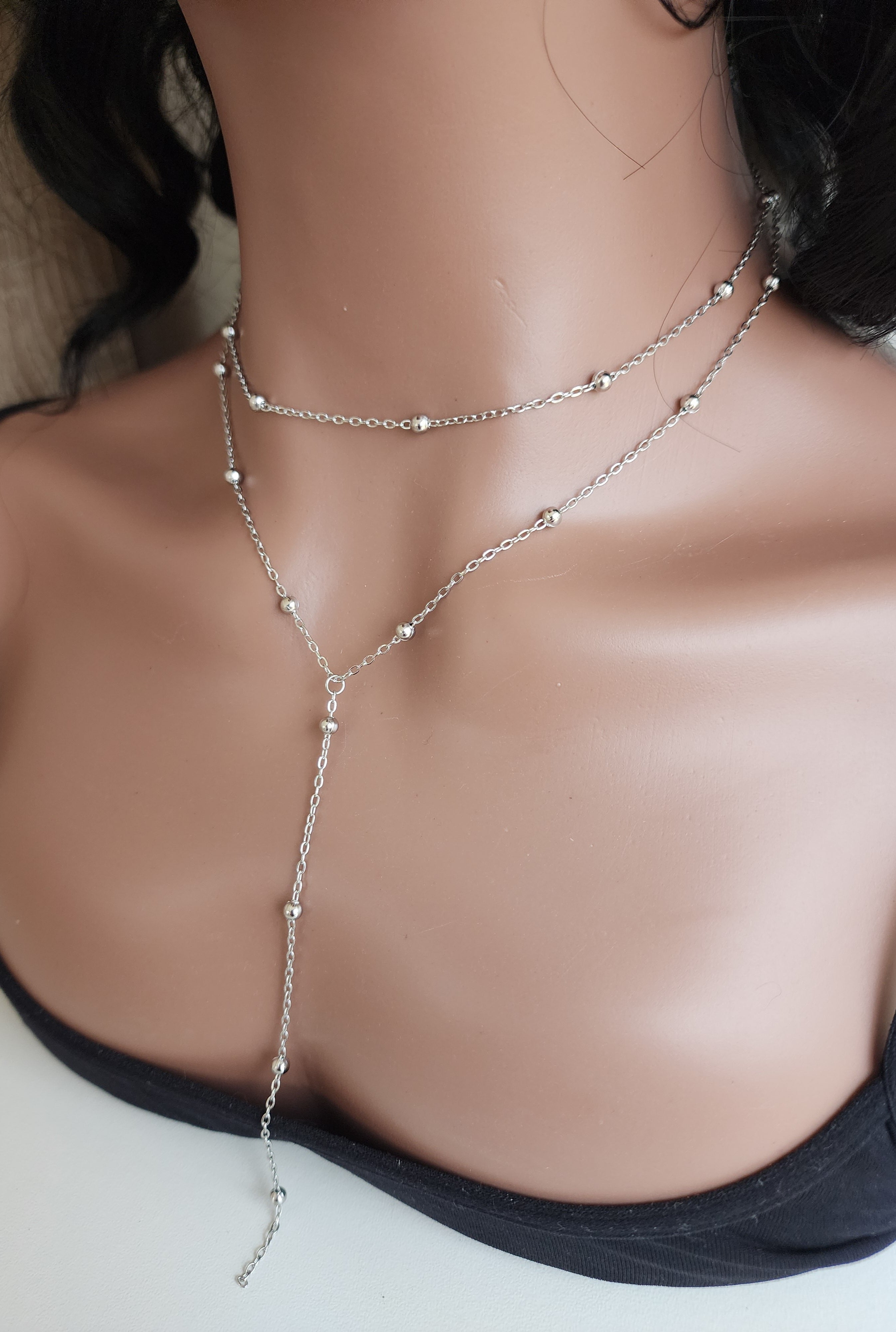 Collier Y double