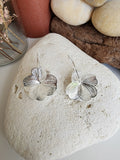 Boucles d'oreilles créoles fleurs