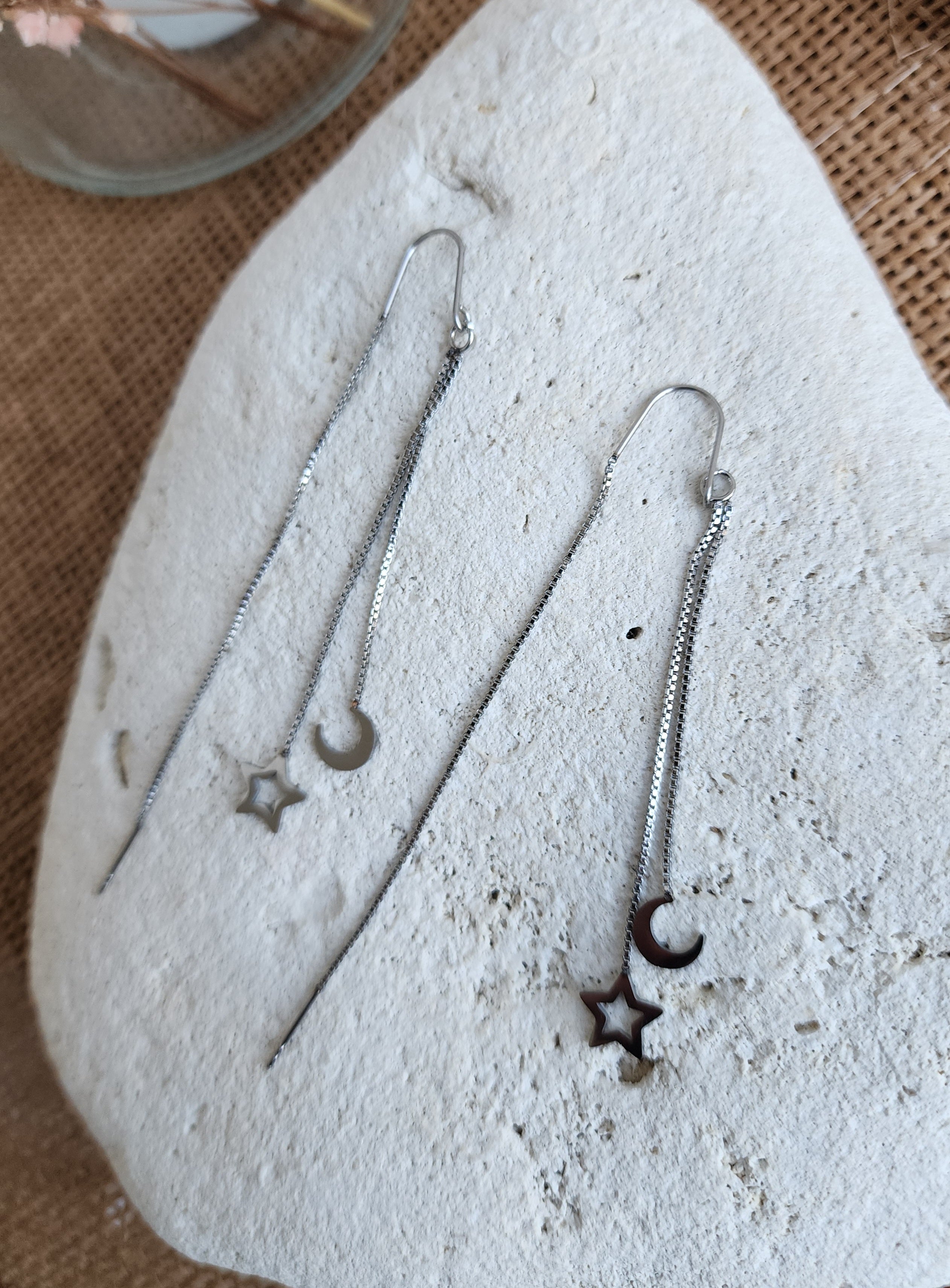 Boucles d'oreilles filantes