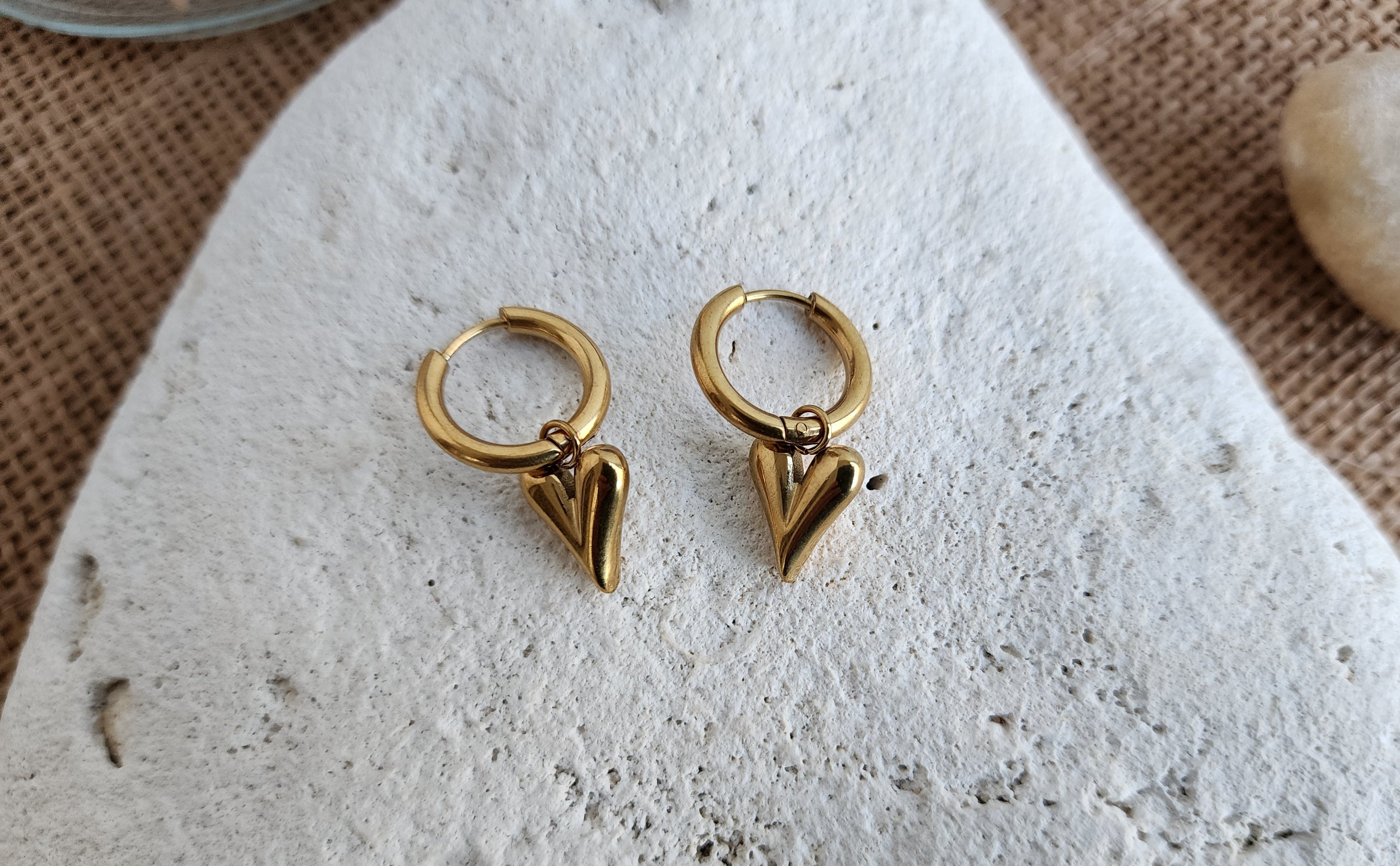 Boucles d oreilles cœurs