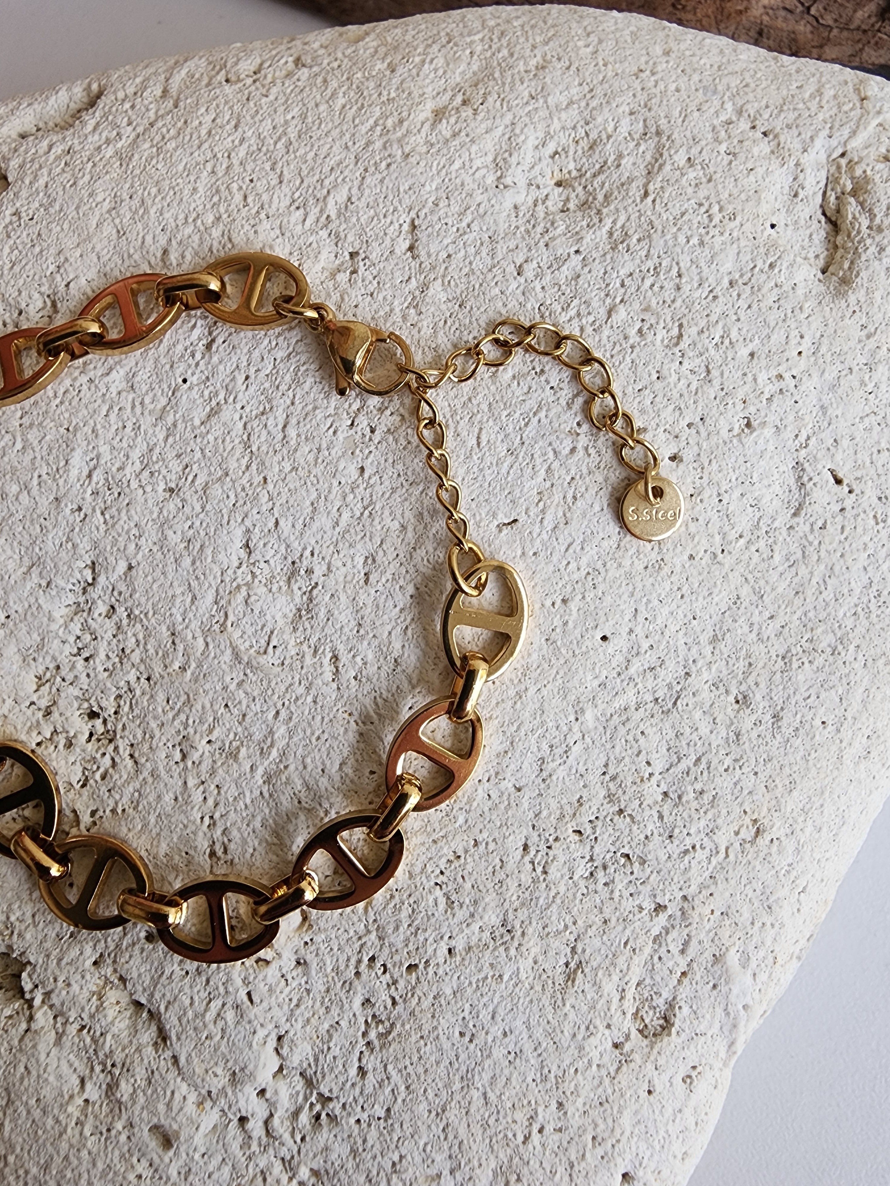 Bracelet maille marine