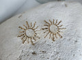 Boucles d'oreilles soleil