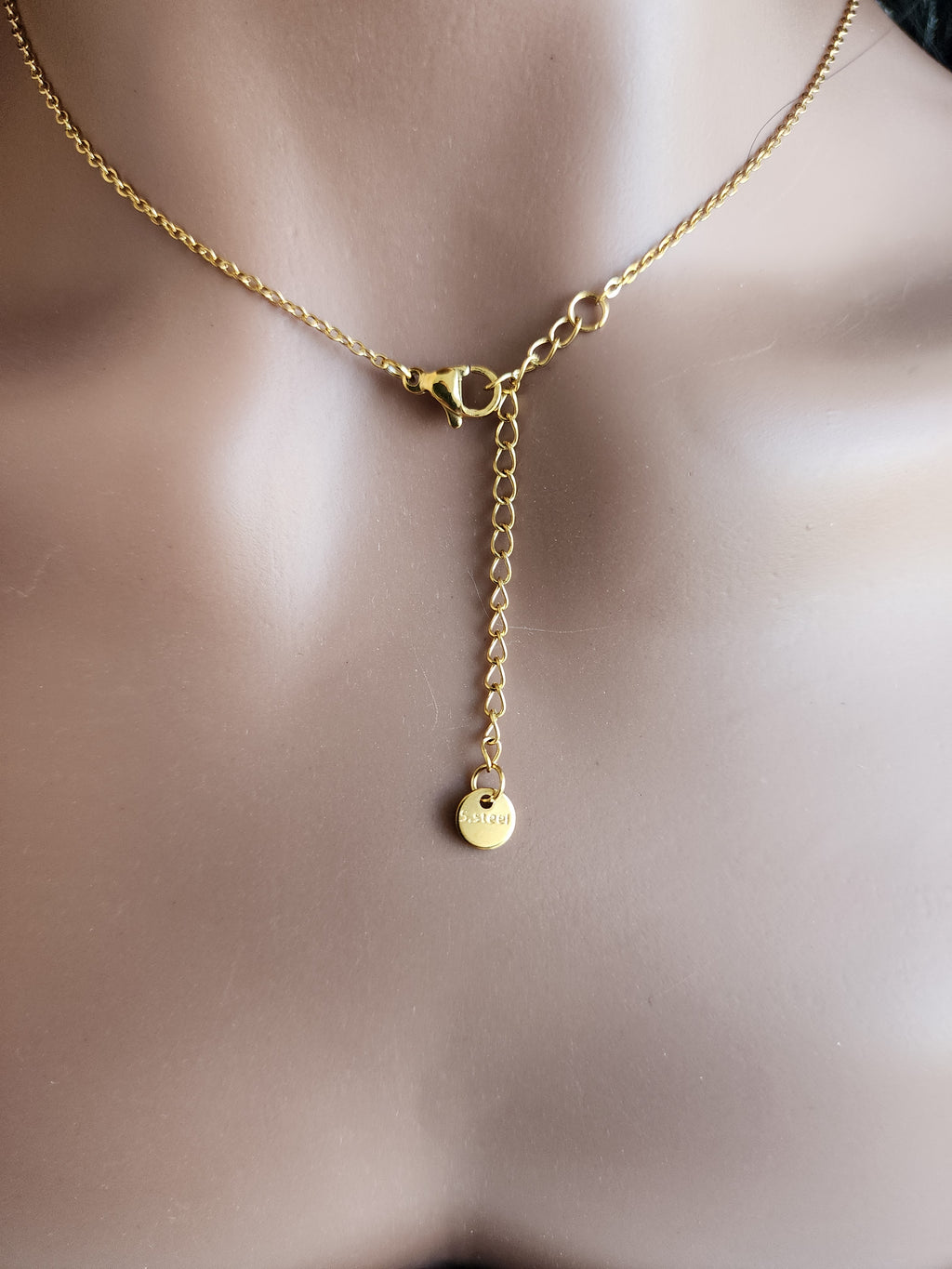 Collier pendentif anneau